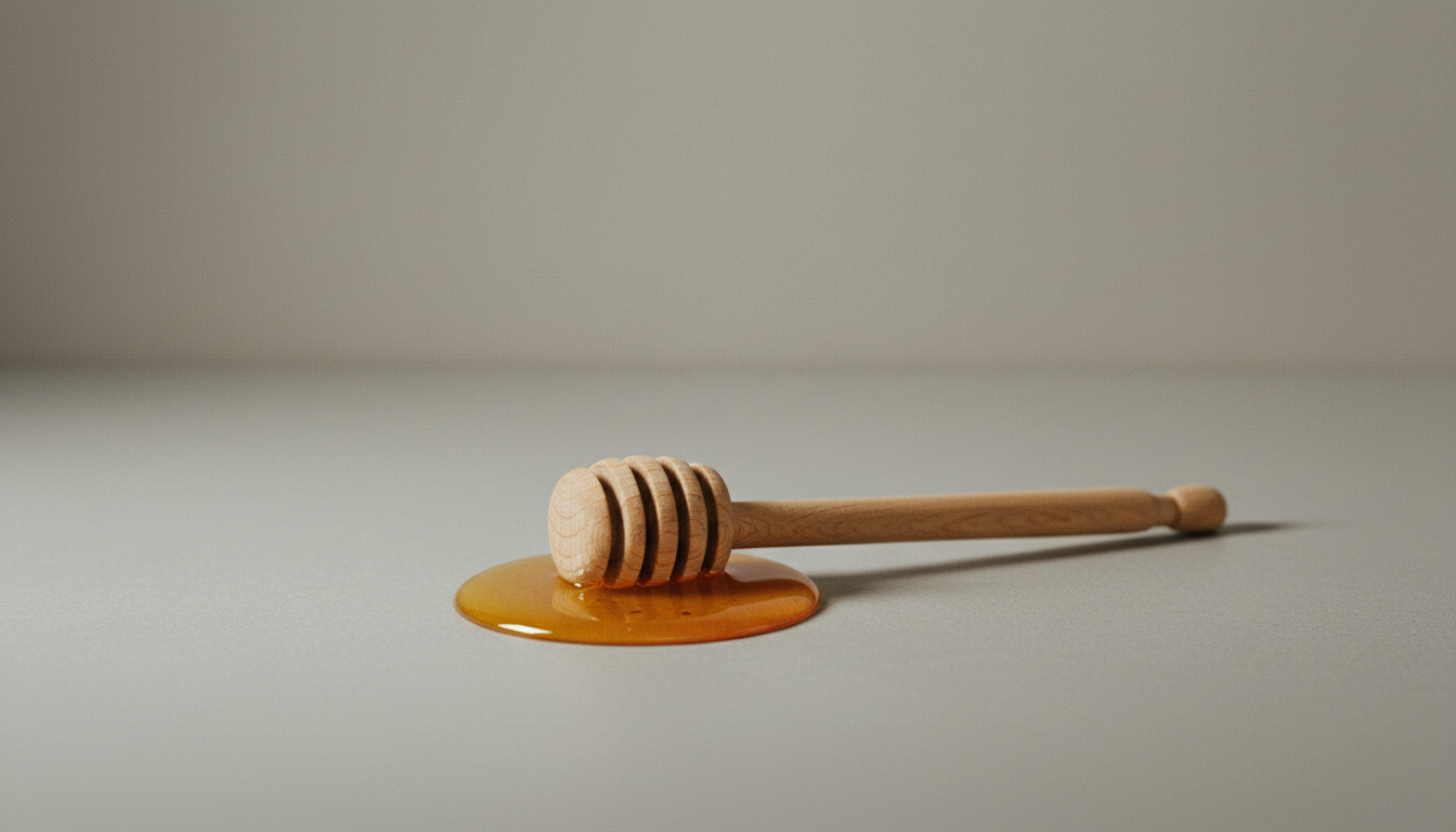 Beechwood honey wand
